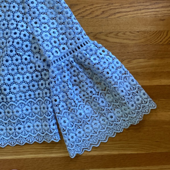 J.Crew daisy lace bell sleeve top - Picture 3 of 6